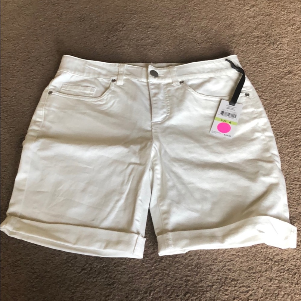 White shorts